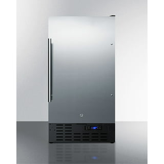HOMCOM 1.1Cu.Ft Mini Freezer w/ Reversible Door for Home Office 