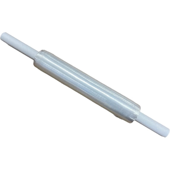 18" x 1000' 80 Gauge 4 Rolls Pallet Extended Pre-Stretched Stretch Film Pipe Shrink Wrap 1000FT