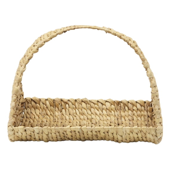 Ashland Water Hyacinth Basket 18" x 11" x 12.5" fall decor