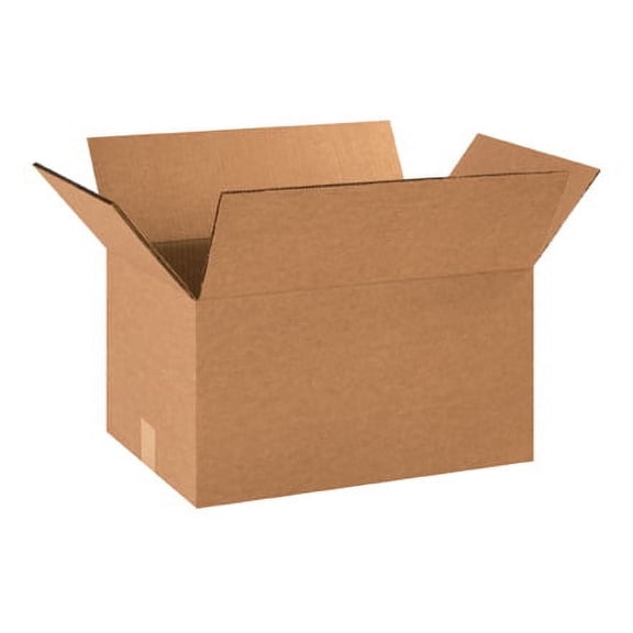 18" x 12" x 10" Kraft Double Wall Shipping Boxes Heavy Duty ECT-48