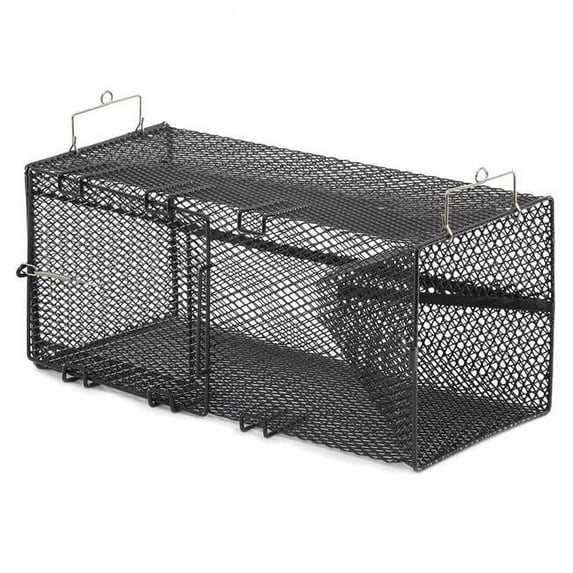 18 x 12 x 8 in. Pinfish Rectangular Trap, Black