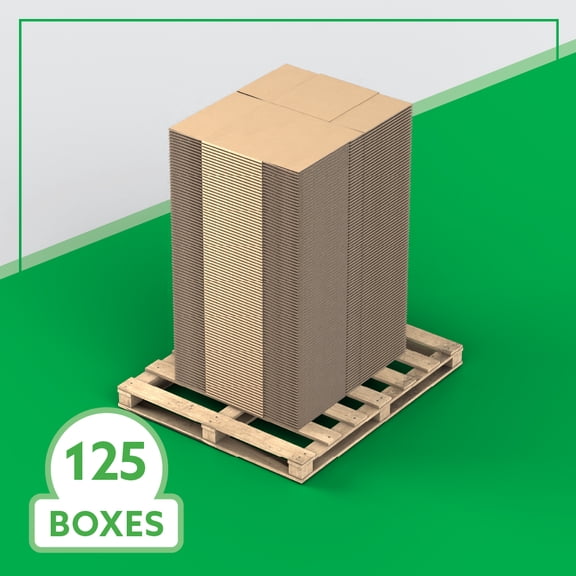 18" x 14" x 12" Bulk Heavy Duty Boxes for Shipping, Mailing, Packing, Packaging and Storage, 240-CT Pallet