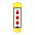 thumbnail image 1 of SSBM Yellow Opaque Cast Hand Stretch Wrap 18" x 1500' 8 Rolls 80 Gauge Plastic Self Adhesive Shrink Film for Wrapping, 1 of 9