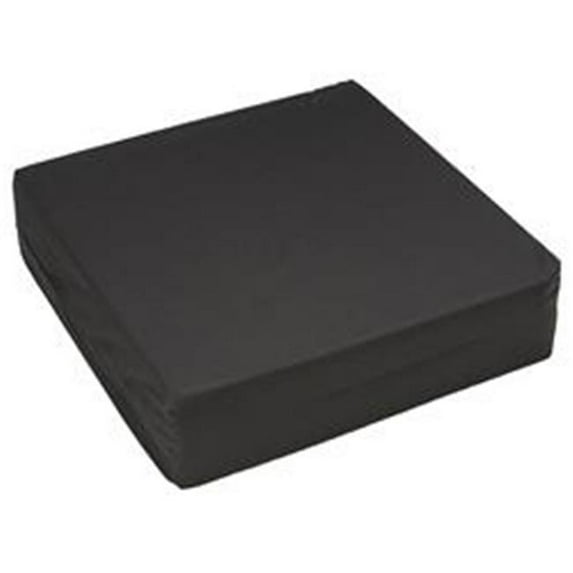 18 x 16 x 3 in. Wheelchair 3 Cushion, Black