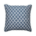 thumbnail image 1 of Bianca Navy Geometric Accent Throw Pillow 18" x 18", 1 of 6