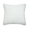 thumbnail image 1 of Bianca Seaglass Geometric Woven Square Accent Throw Pillow, 18" x 18", 1 of 6
