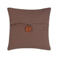 thumbnail image 1 of Brown Envelope Feather Down Throw Pillow, 18" x 18", 1 of 6