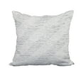 thumbnail image 1 of 18 x 18 Inch Gray Geometric Print Decorative Polyester Throw Pillow with a Linen Texture, 1 of 1