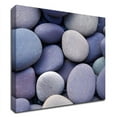 thumbnail image 1 of 18 x 18 Purple Pebbles by PhotoINC Studio - Wall Art Print on Canvas Fabric Pink, 1 of 3