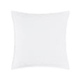 thumbnail image 1 of Regent Diamond Solid White Throw Pillow, 18" x 18", 1 of 2