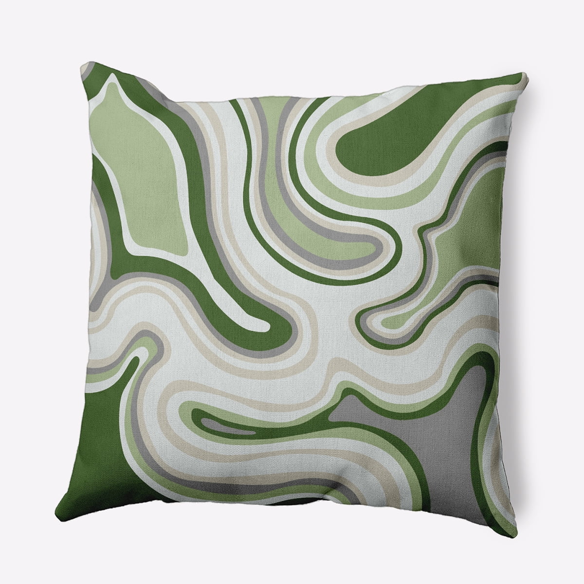 18" x 18" Simply Daisy Agate Polyester Accent Pillow, Leaf Qty 1