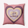 thumbnail image 1 of 18" x 18" Simply Daisy Be Mine Polyester Accent Pillow, Pink Icing Qty 1, 1 of 3