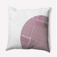thumbnail image 1 of 18" x 18" Simply Daisy Big Circle Indoor/Outdoor Pillow, Maroon Red Qty 1, 1 of 6