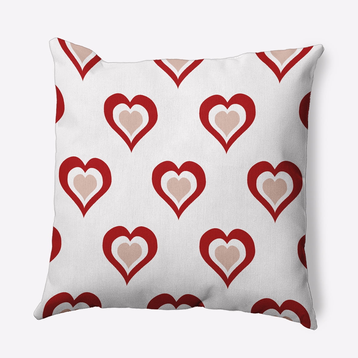 18" x 18" Simply Daisy Burnin' Love Polyester Accent Pillow, Firecracker Qty 1