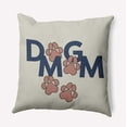 thumbnail image 1 of 18" x 18" Simply Daisy Dog Mom Indoor/Outdoor Pillow, Mauve Qty 1, 1 of 6