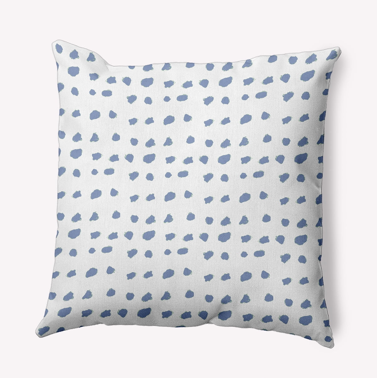 18" x 18" Simply Daisy Dots Of Spots Polyester Indoor/Outdoor Pillow, Cornflower Qty 1