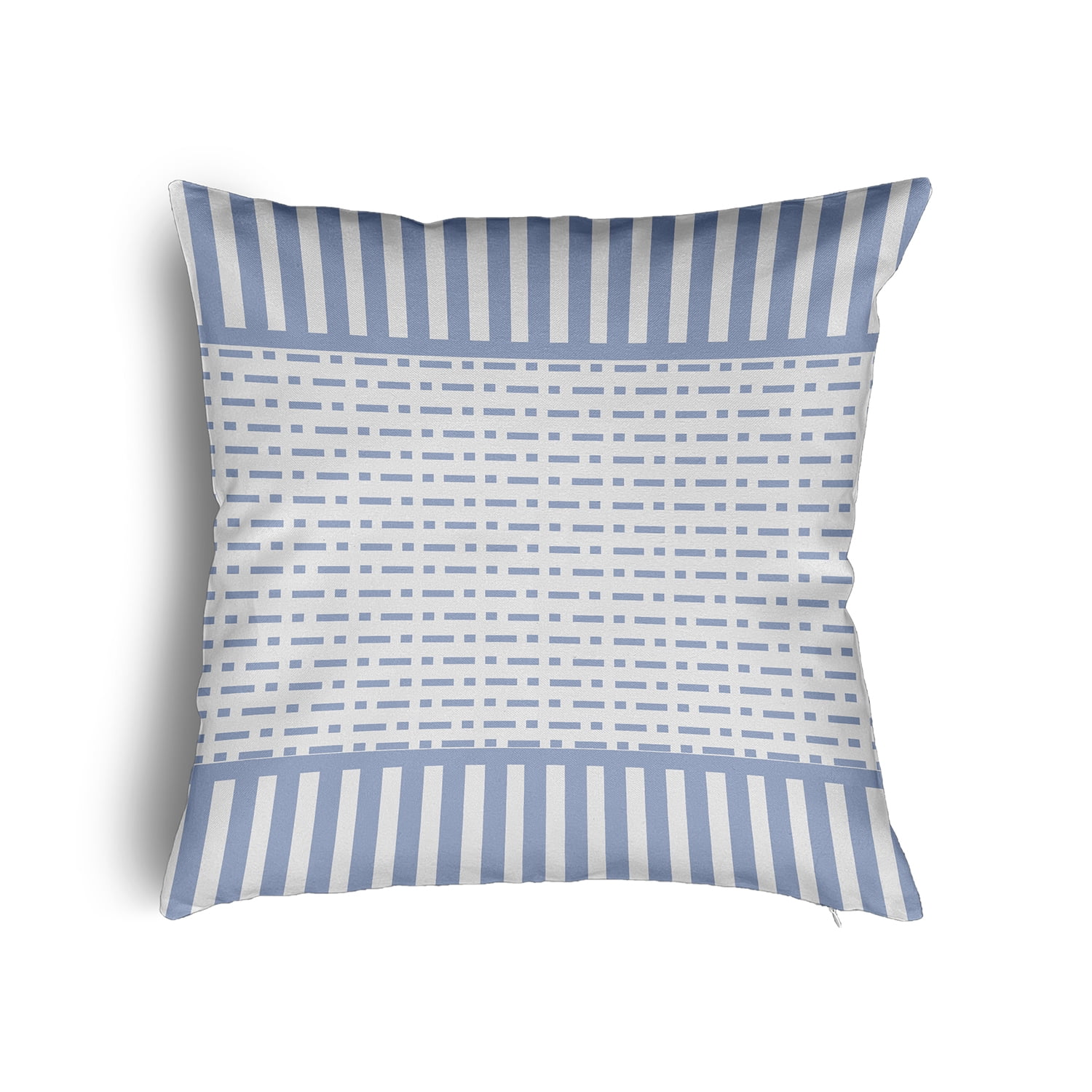 18" x 18" Simply Daisy Dots and Dashes Poly Pillow with Zipper, Peri Qty 1