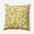thumbnail image 1 of 18" x 18" Simply Daisy Evelyn Polyester Accent Pillow, Mustard Qty 1, 1 of 3