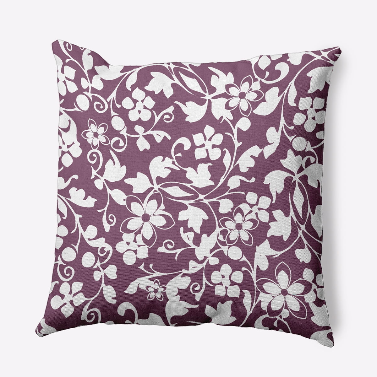18" x 18" Simply Daisy Evelyn Polyester Indoor/Outdoor Pillow, Perfect Penny Qty 1