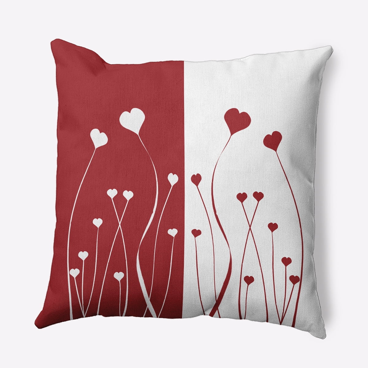 18" x 18" Simply Daisy Growing Love Polyester Accent Pillow, Buddah Qty 1