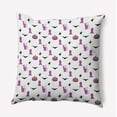 thumbnail image 1 of 18" x 18" Simply Daisy Halloween Critters Polyester Accent Pillow, Orchid Qty 1, 1 of 6