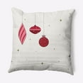 thumbnail image 1 of 18" x 18" Simply Daisy Light Bright Polyester Accent Pillow, Red (1 Count), 1 of 4