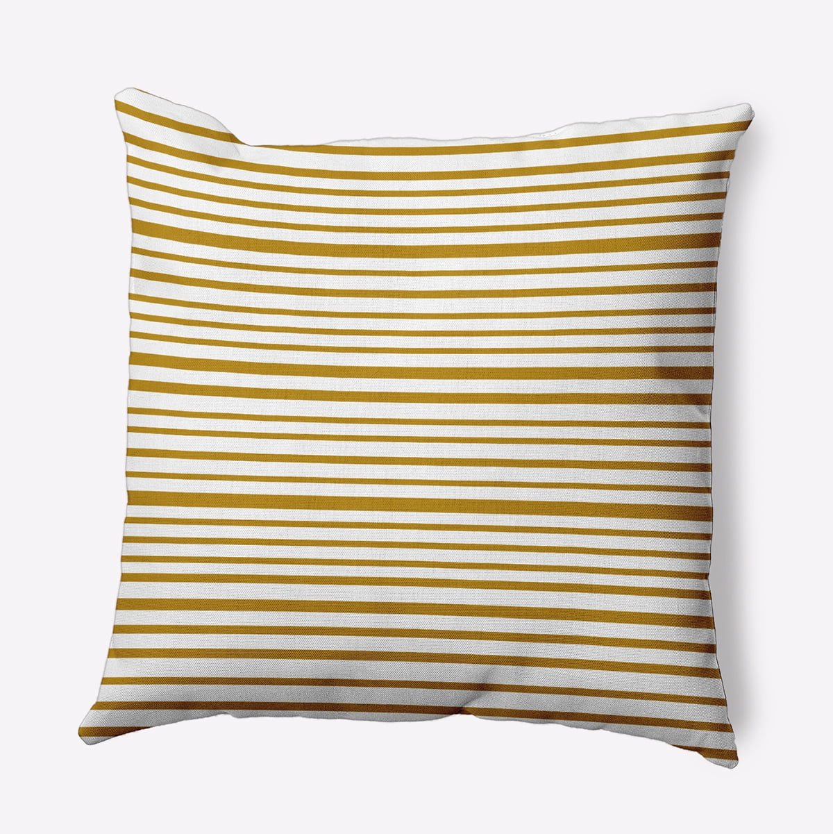 18" x 18" Simply Daisy Loom Lines Polyester Accent Pillow, Autumn Gold Qty 1