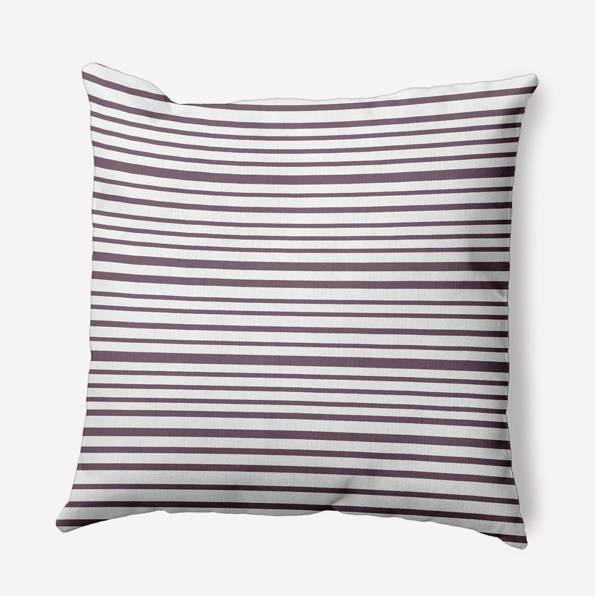 18" x 18" Simply Daisy Loom Lines Polyester Accent Pillow, Dusty Purple Qty 1