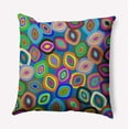 thumbnail image 1 of 18" x 18" Simply Daisy Modern Leaf Pile Polyester Accent Pillow, Multi Qty 1, 1 of 6