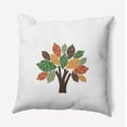 thumbnail image 1 of 18" x 18" Simply Daisy Printed Quilt Tree Polyester Indoor/Outdoor Pillow, Forest Green Qty 1, 1 of 6