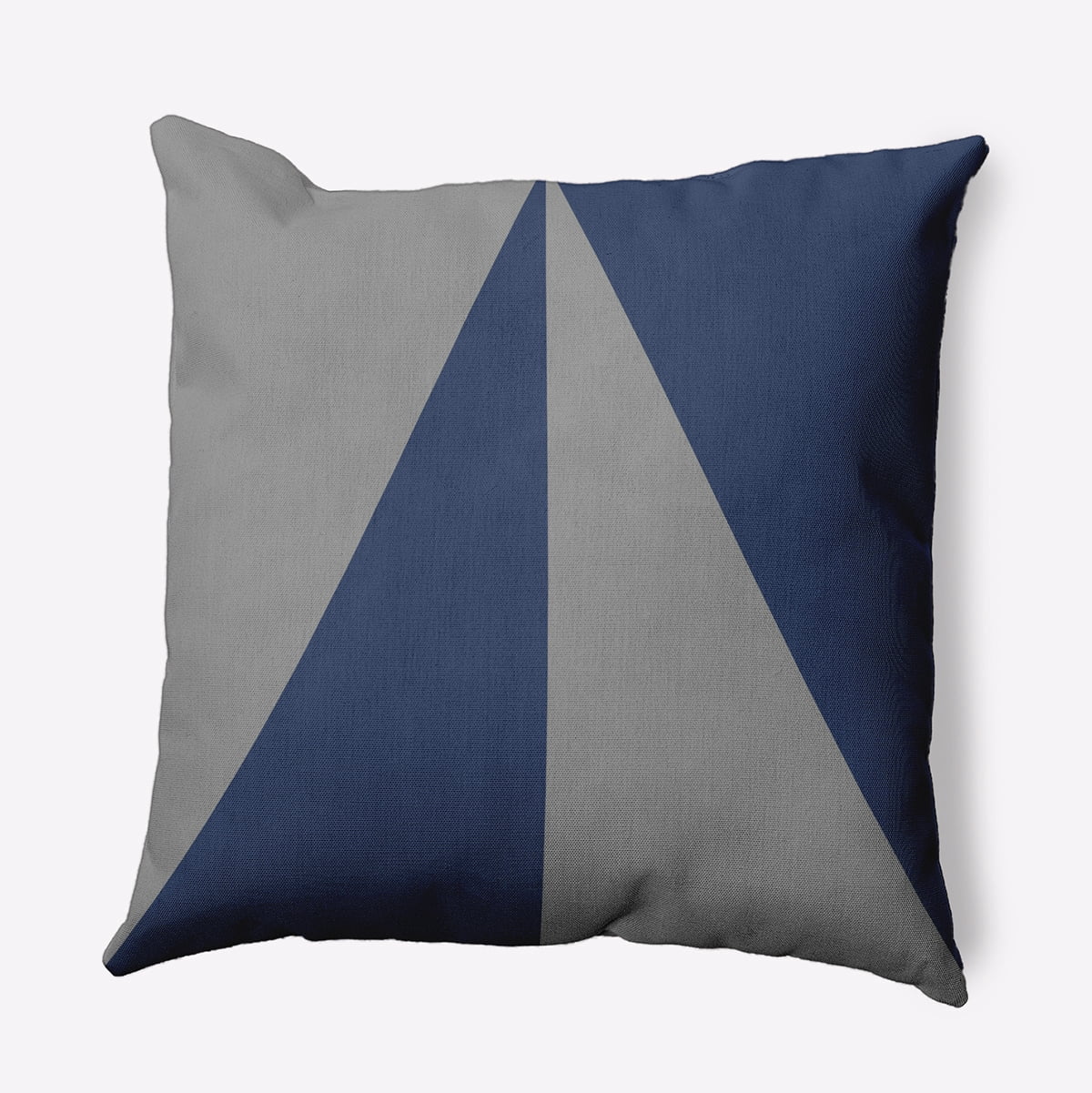 18" x 18" Simply Daisy Prism Autum Polyester Indoor/Outdoor Pillow, Stone Blue Qty 1
