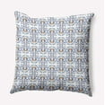 thumbnail image 1 of 18" x 18" Simply Daisy Swirly Polyester Accent Pillow, Nautical Navy Qty 1, 1 of 3