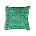 thumbnail image 1 of 18" x 18" Simply Daisy Tiny Giraffe Pattern Poly Pillow with Zipper, True Mint Qty 1, 1 of 3