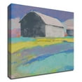 thumbnail image 1 of 18" x 18" Summer Day by Mike Kelly - Wall Art Print on Canvas Fabric Purple, 1 of 3