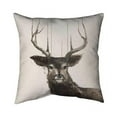 thumbnail image 1 of 18 x 18 in. Abstract Deer-Double Sided Print Indoor Pillow, 1 of 1