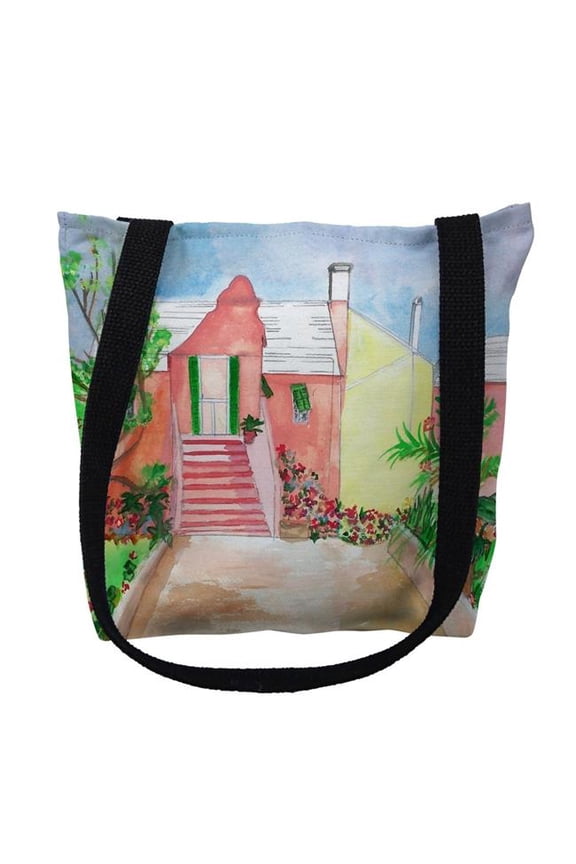 18 x 18 in. Bermuda House Tote Bag - Large