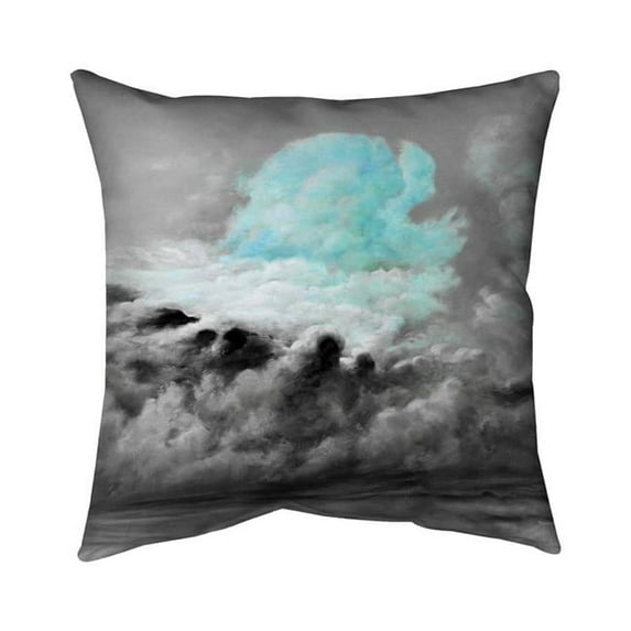 18 x 18 in. Blue Clouds-Double Sided Print Indoor Pillow Cover
