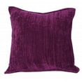 thumbnail image 1 of 18 x 18 in. Chenille Cushion, Burgundy, 1 of 1
