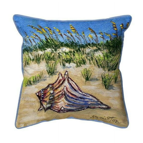 18 x 18 in. Conch Found Indoor & Outdoor Pillow, Large