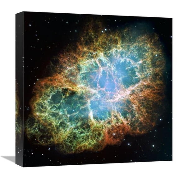 18 x 18 in. Crab Nebula Mosaic Art Print - NASA
