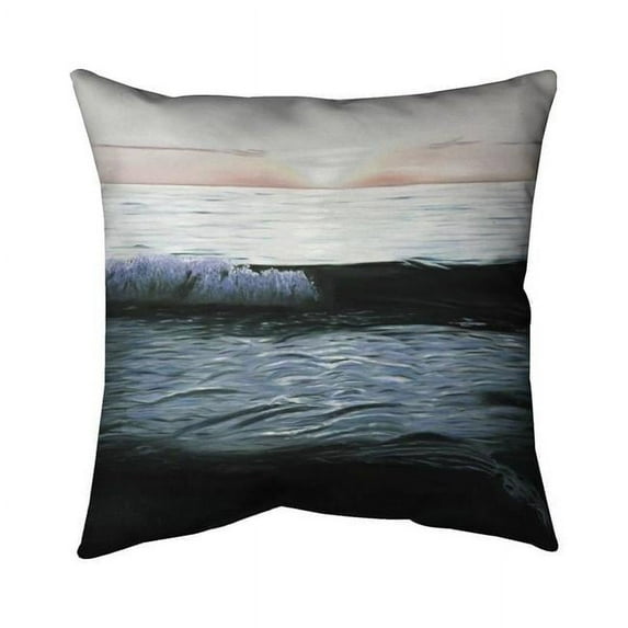 18 x 18 in. Desaturated Sunset-Double Sided Print Indoor Pillow