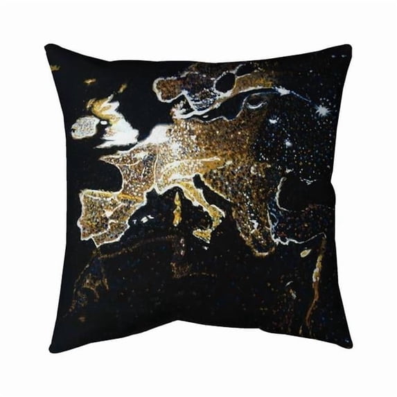 18 x 18 in. European Continent-Double Sided Print Indoor Pillow