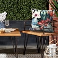thumbnail image 1 of 18 x 18 in. Flora Outdoor Throw Pillow, Multi Color, 1 of 1