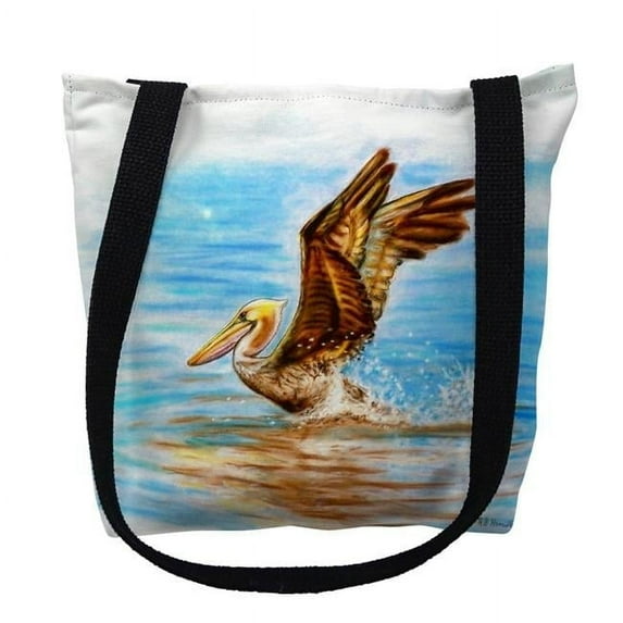 18 x 18 in. Flying Pelican Tote Bag - Large