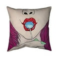 thumbnail image 1 of 18 x 18 in. Lollipop-Double Sided Print Outdoor Pillow Cover, 1 of 1