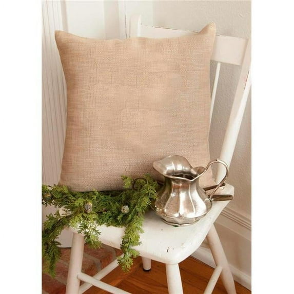 18 x 18 in. Natural Wovens Pillow Cover, Oyster