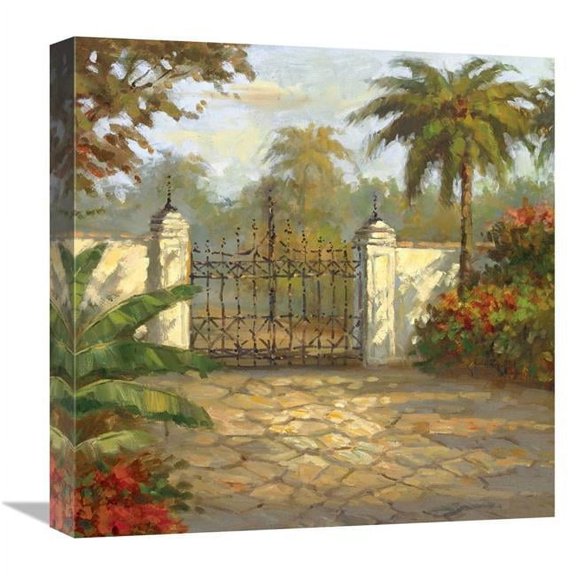 18 x 18 in. Porta Celeste II - Square Crop Art Print