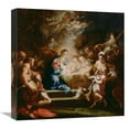 thumbnail image 1 of 18 x 18 in. The Adoration of the Shepherds Art Print - Sebastiano Conca, 1 of 1