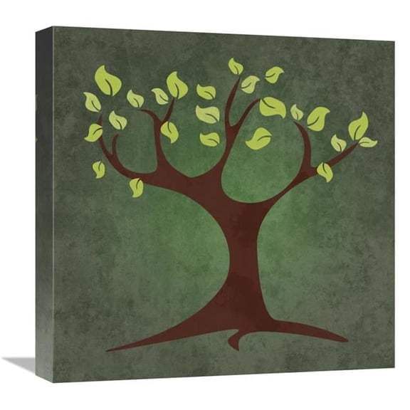 18 x 18 in. Tree Summer Art Print - BG.Studio