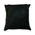 thumbnail image 1 of 18" x 18" x 5" Black Cowhide  Pillow, 1 of 2